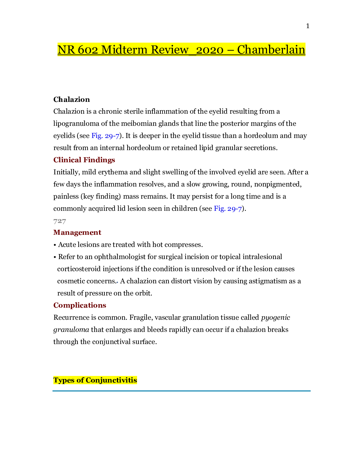 Preview image for NR 602 Midterm Review_TEST BANK_2020 | NR602 Midterm Review_UPDATED